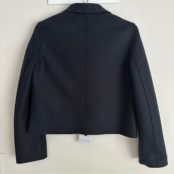 Cropped Blazer Pure Virgin Wool, NWT - Picture 3 of 11